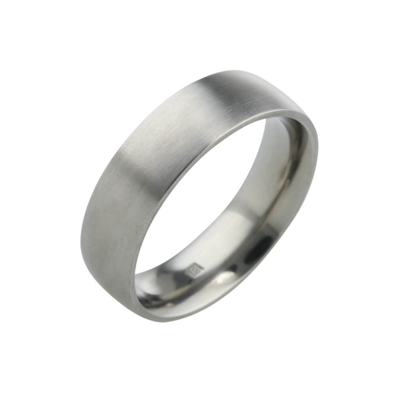 Titanium Wedding Ring | Smooch | Mens Wedding Rings