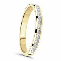 Diamond Brilliant Cut Wedding Ring
