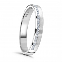 Diamond Set Ladies Wedding Ring
